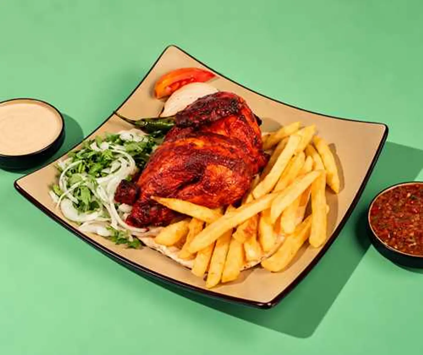 Plain Half Rotisserie Chicken