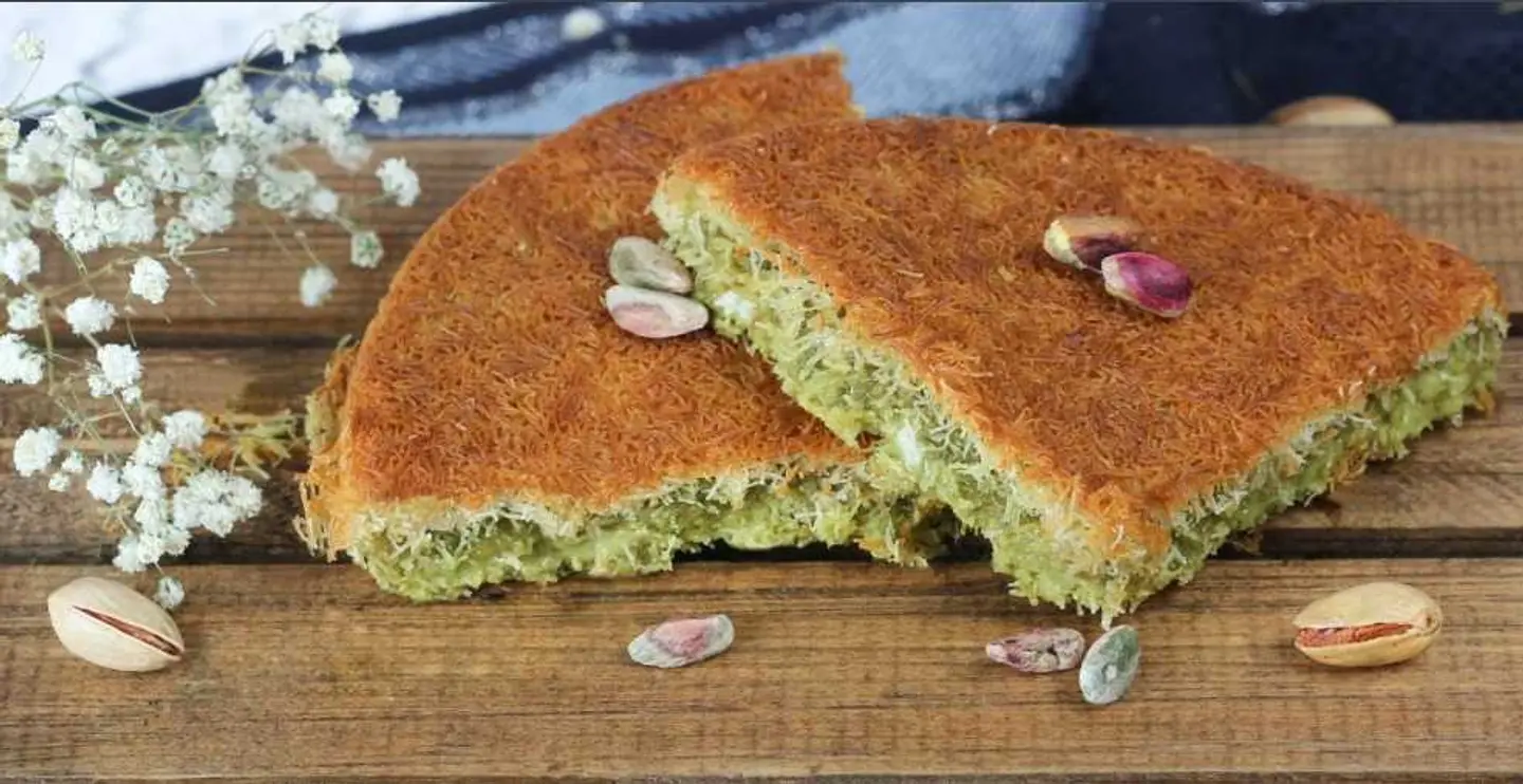 كنافة بالفستق