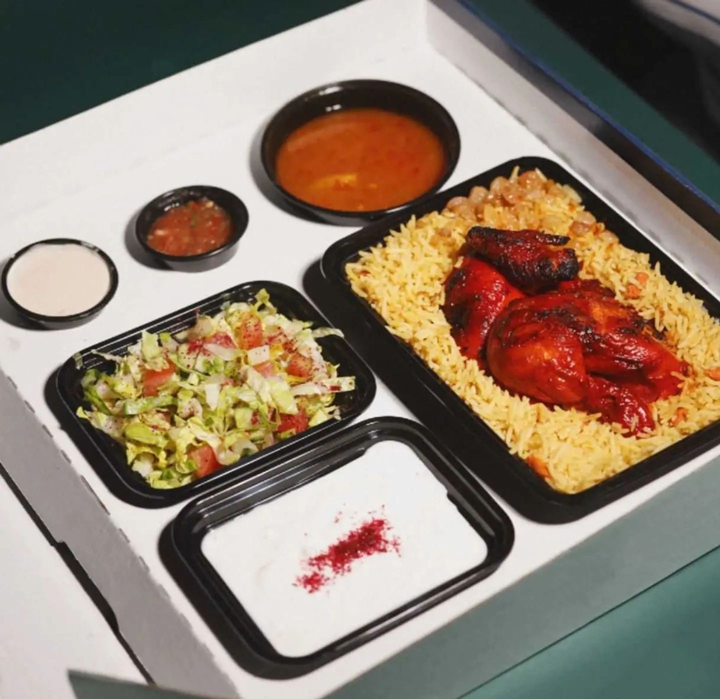 وجبة كومبو الدجاج