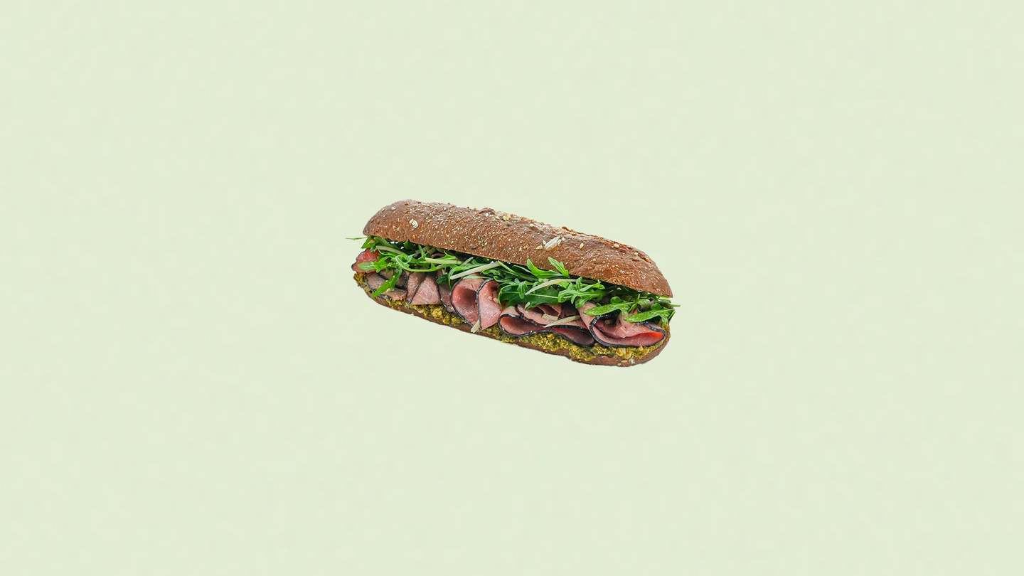 Smoked Roast Beef Sandwich