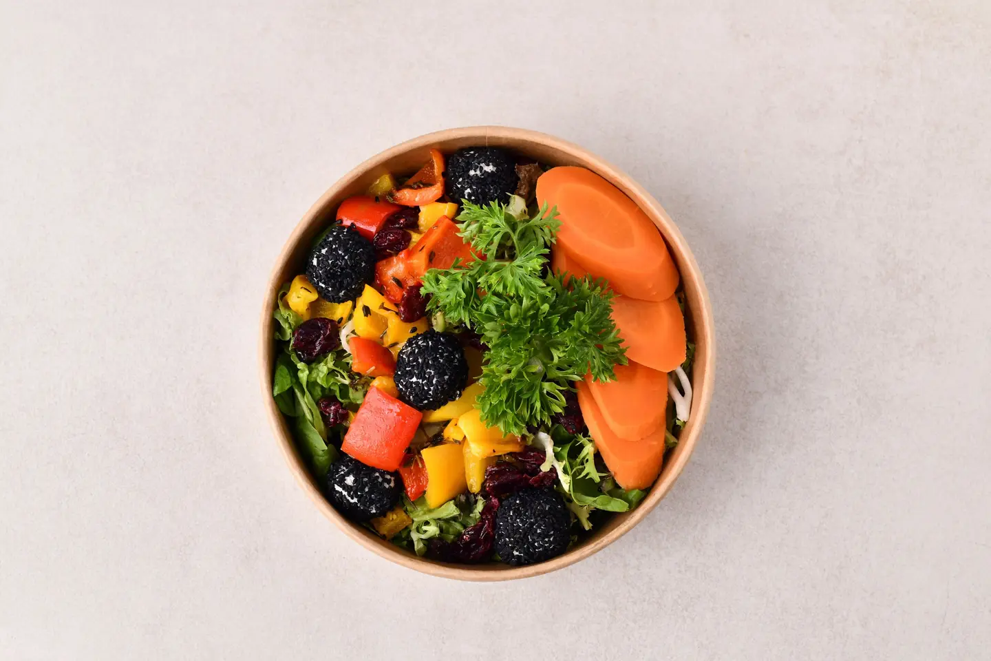 Boules De Chevre Salad