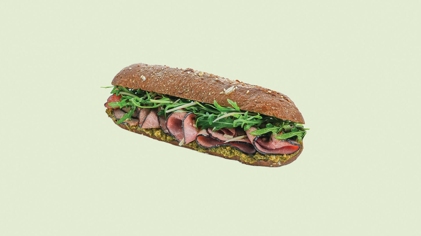 Smoked Roast Beef Sandwich