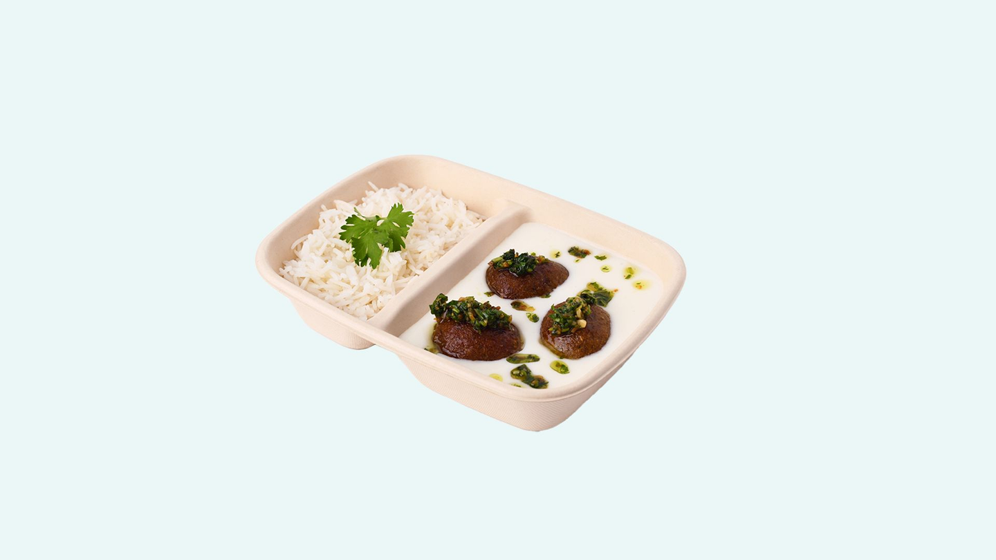 Kibbeh Bi Laban With Rice