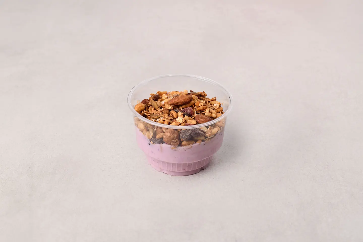 Granola With Mix Berries Yogurt