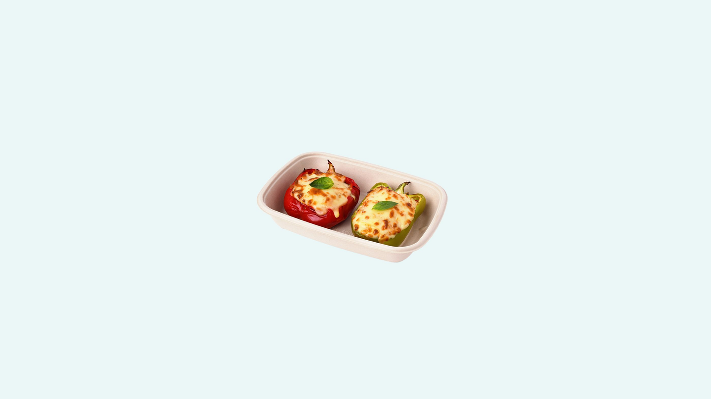 Smoked Chicken Stuffed Peppers