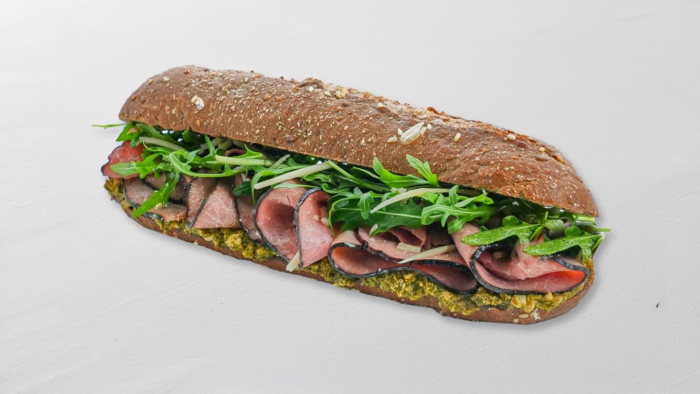 Smoked Roast Beef Sandwich