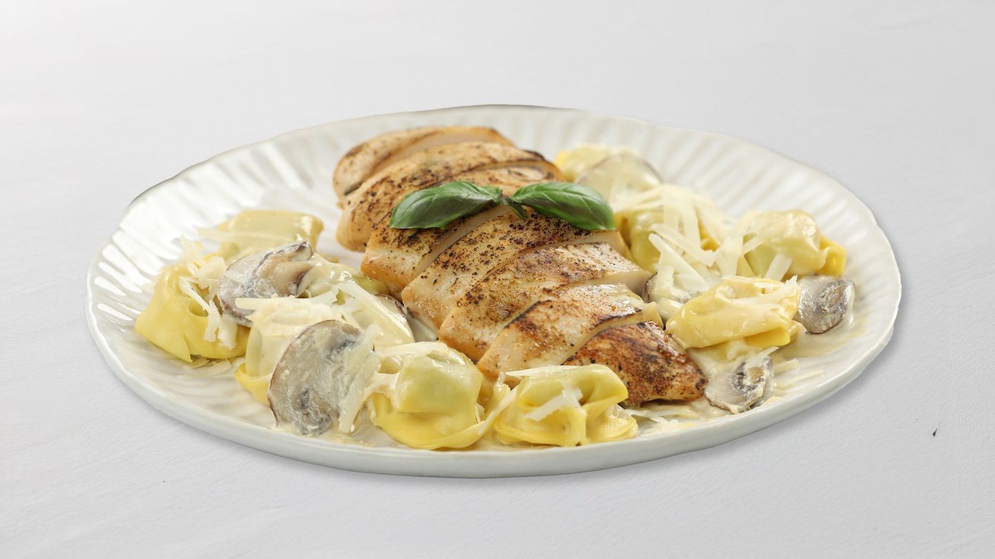 Grilled Chicken With Tortellini