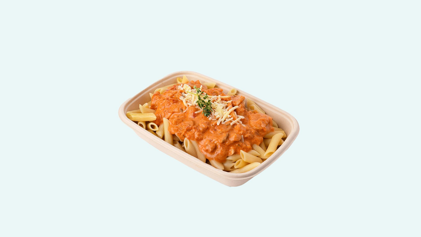 Penne Mushroom Rosee Sauce