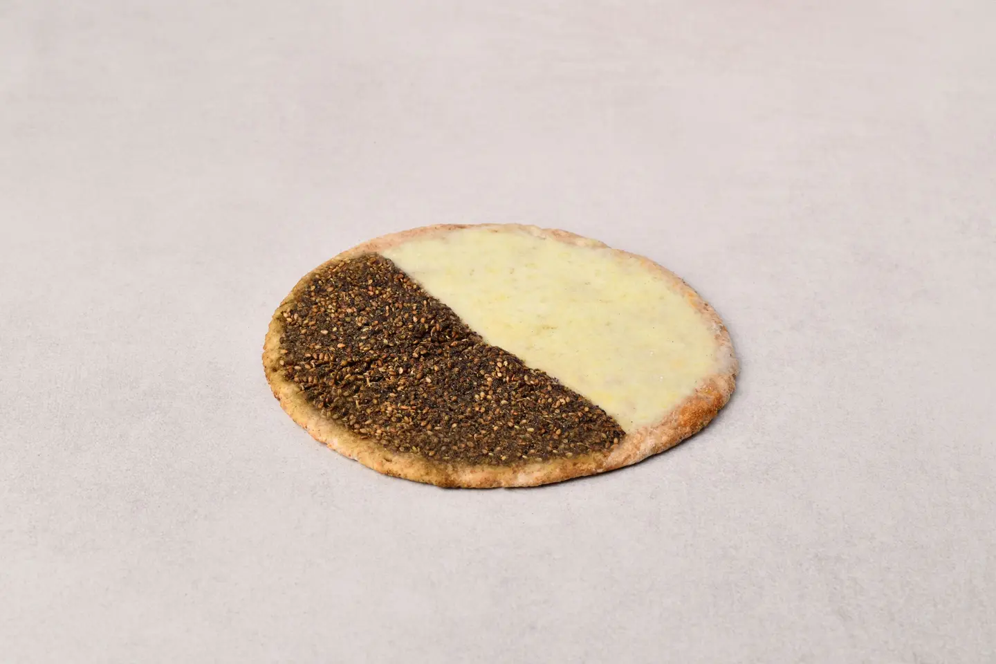 Brown Mix Manakish Chess Zaatar