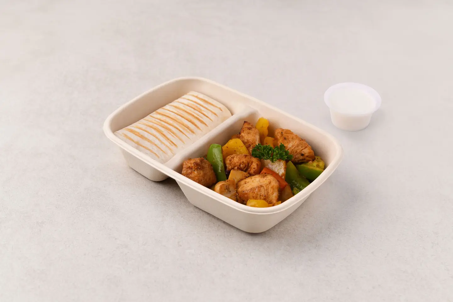 Shish Taouk With Garlic Sauce