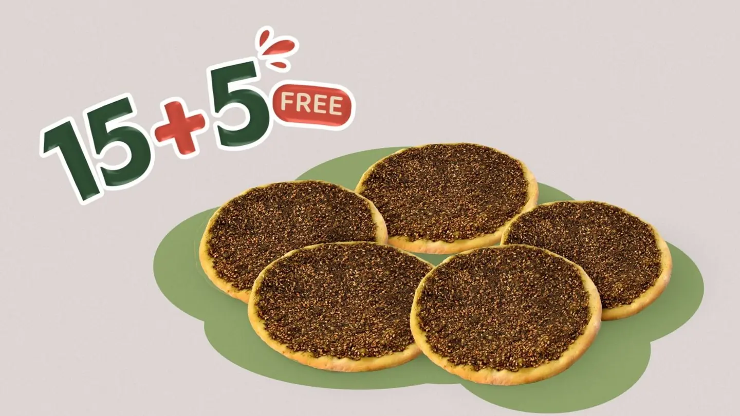 Manakish Zaater Offer New