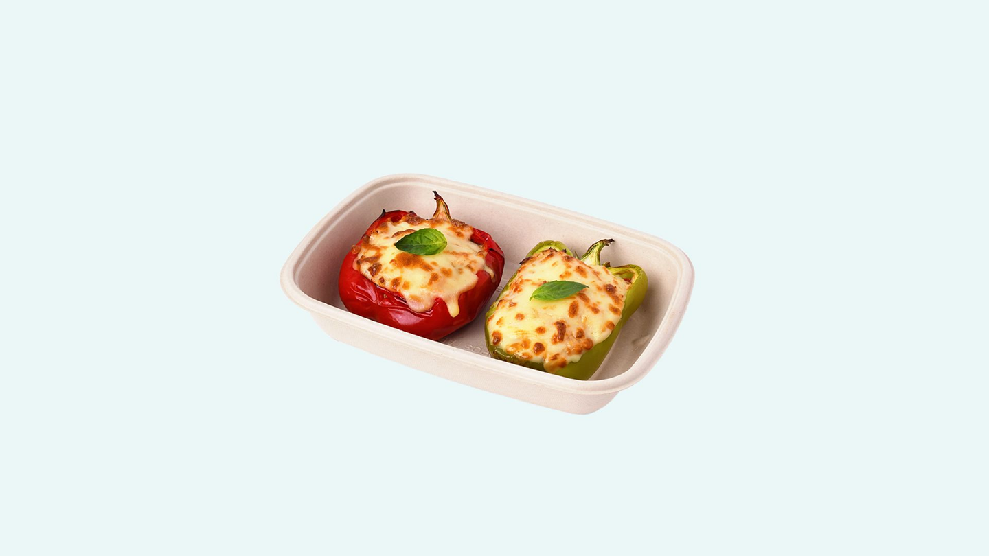 Smoked Chicken Stuffed Peppers