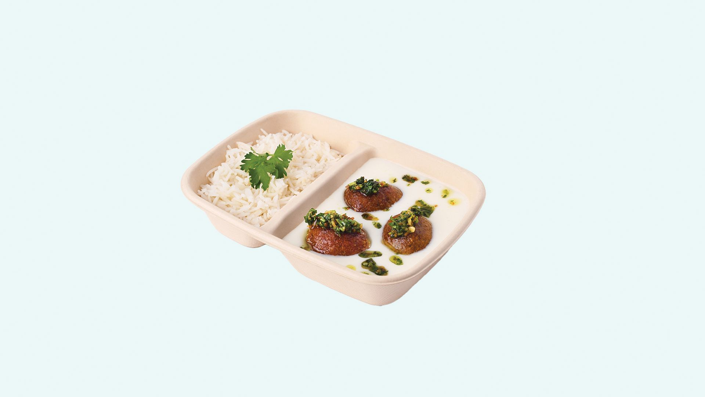 Kibbeh Bi Laban With Rice