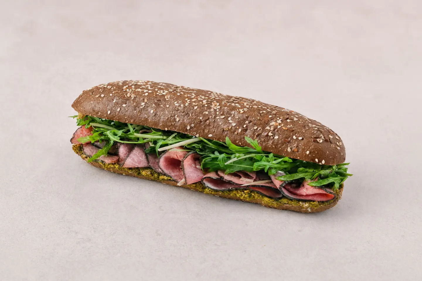 Smoked Roast Beef Sandwich