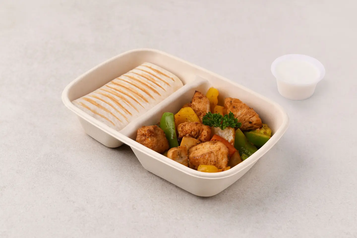 Shish Taouk With Garlic Sauce