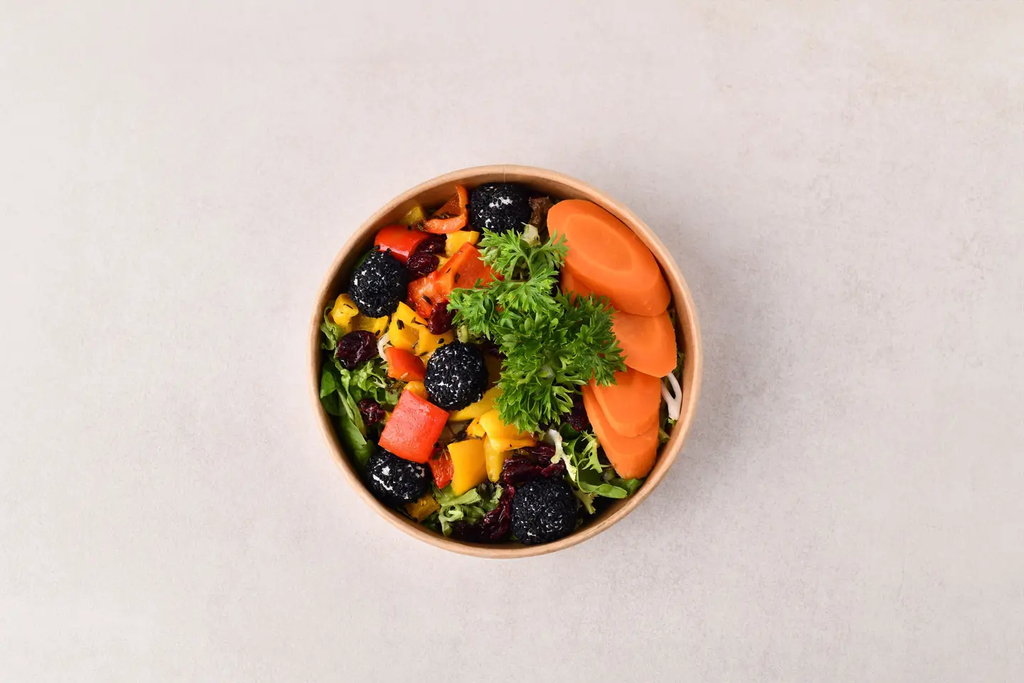 Boules De Chevre Salad