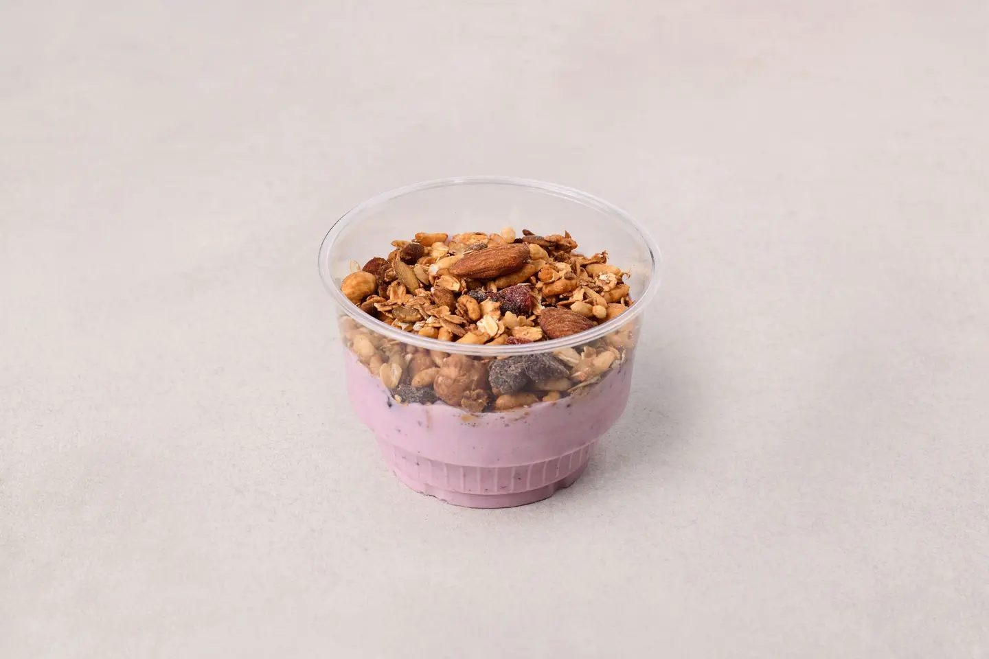 Granola With Mix Berries Yogurt