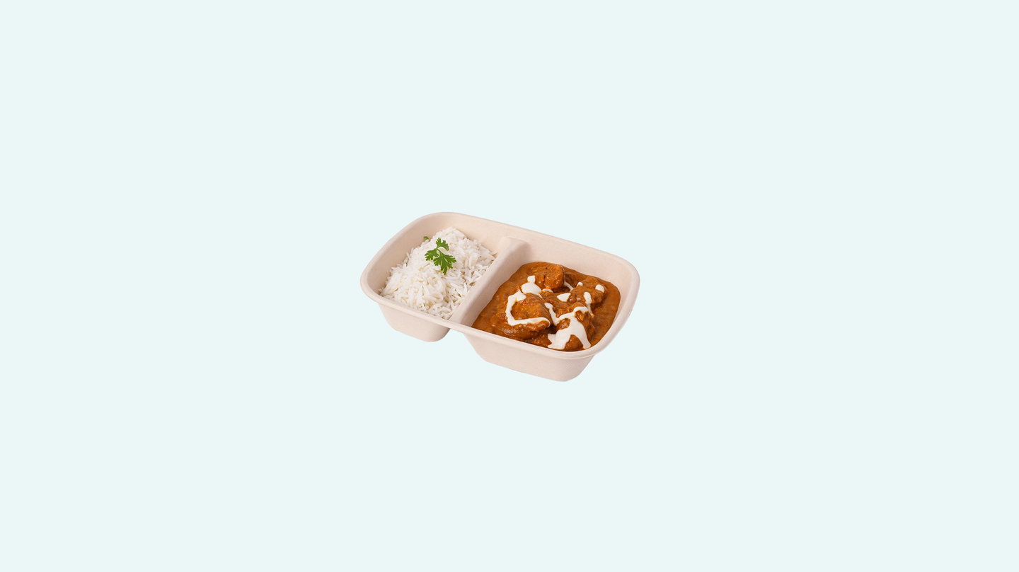 Chicken Masala With Basmati Rice