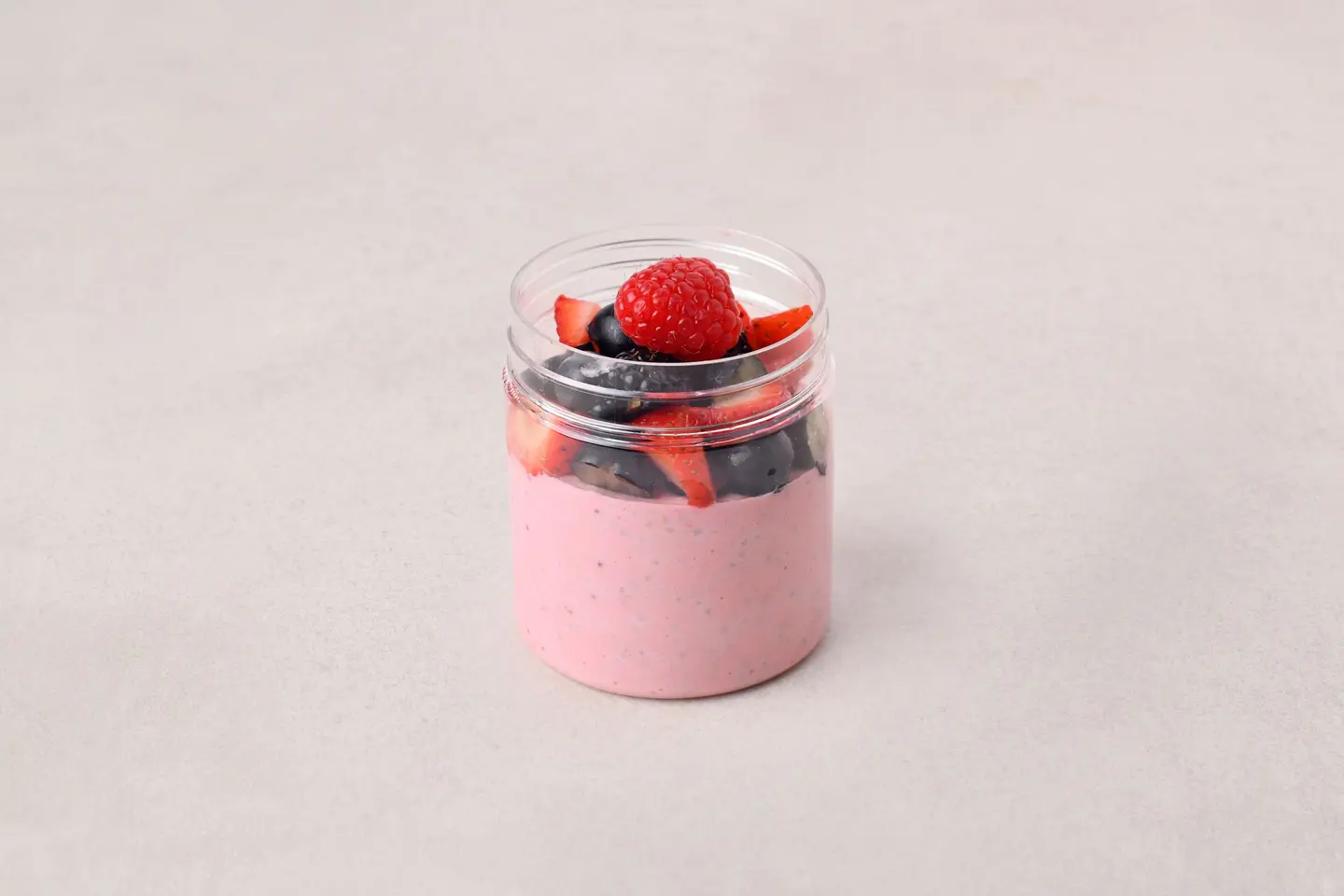Protein Strawberry Chia Pudding