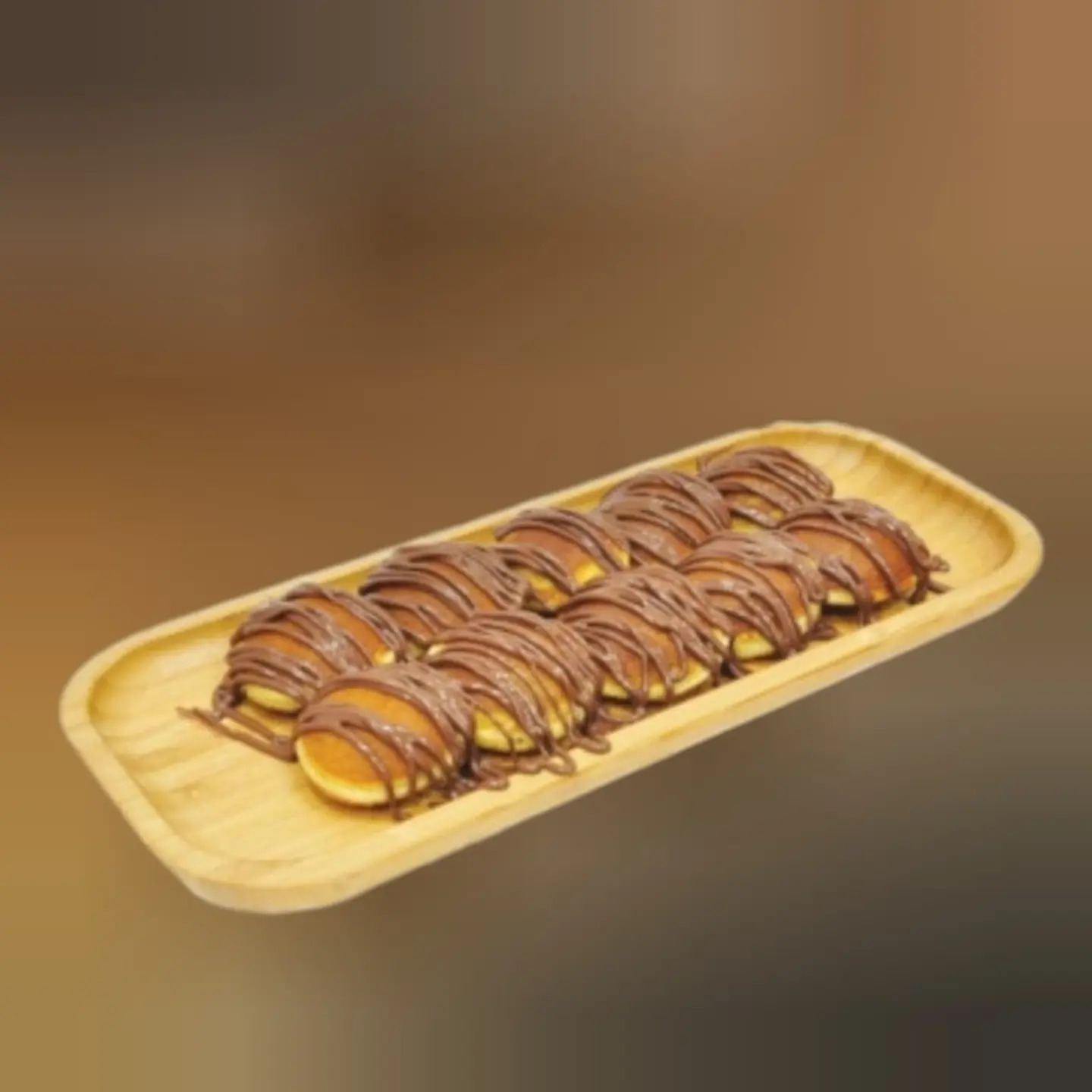 ميني بان كيك بالنوتيلا