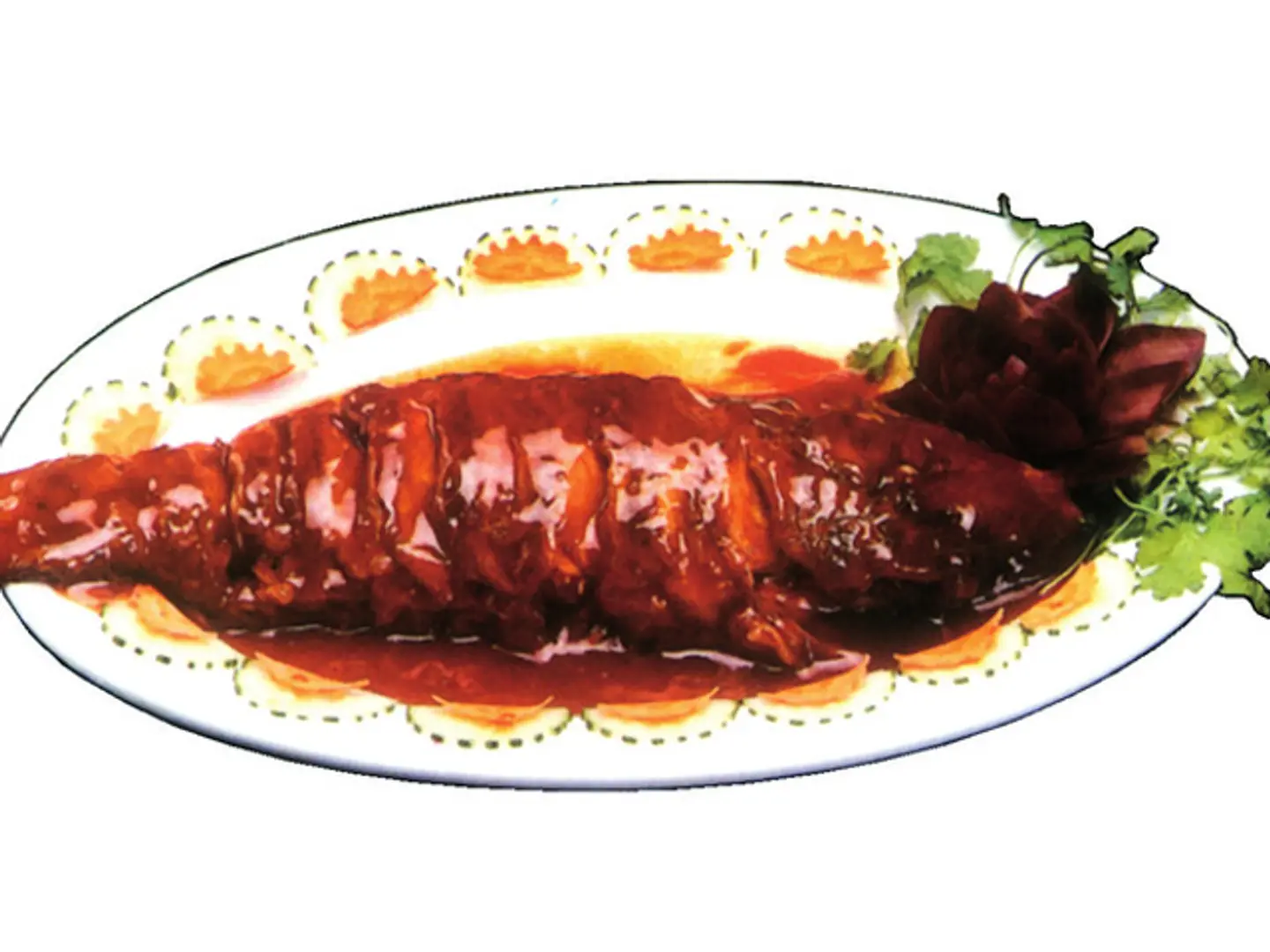 سمكة كاملة حلوة