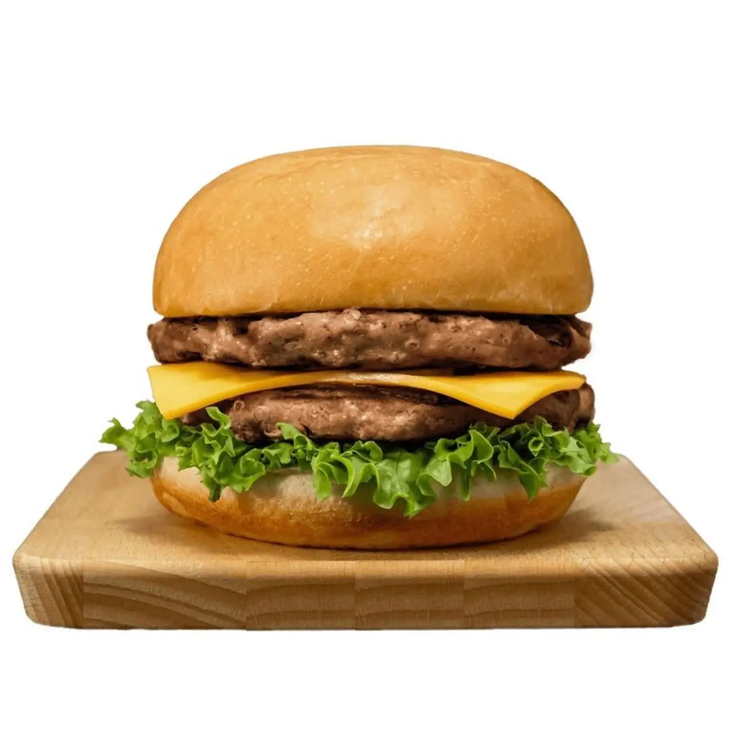 ساندوتش برجر لحم مشوي دبل