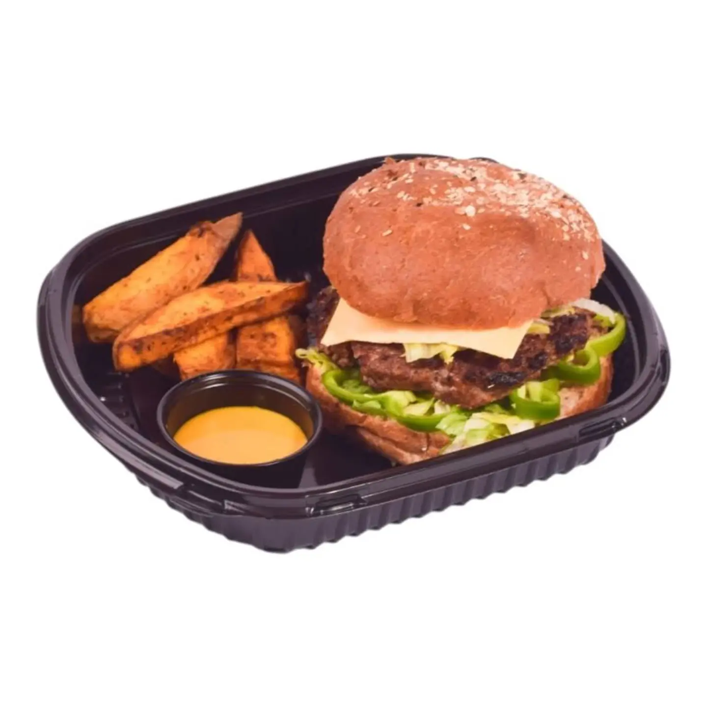 ساندوتش برجر لحم مشوي