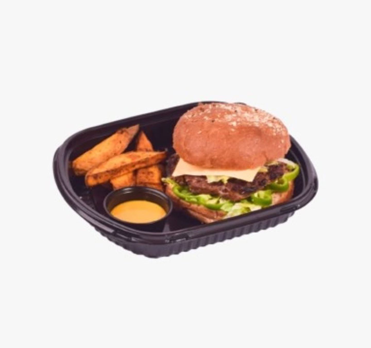 Double Bbq Beef Burger Sandwich