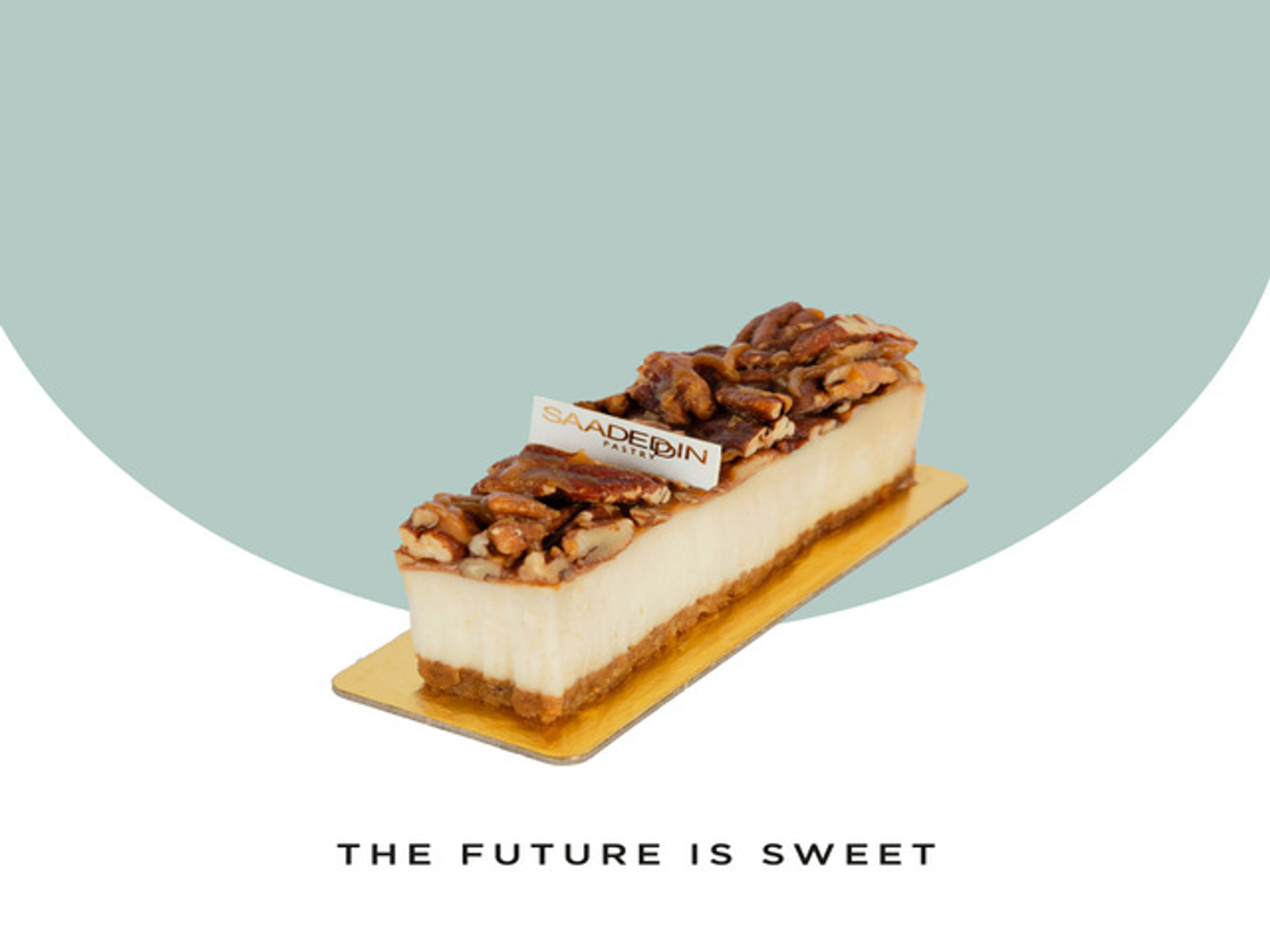 Pecan Caramel Cheesecake Piece