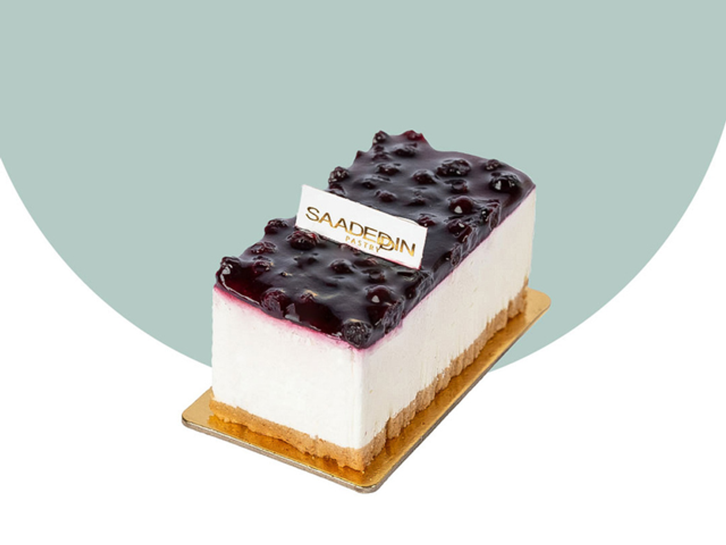 Blueberry Cheese Cake Piece