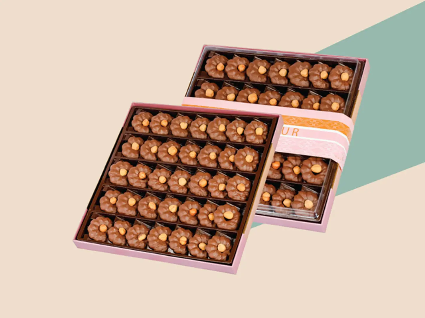 Petfour Chocolate Flower Box Large