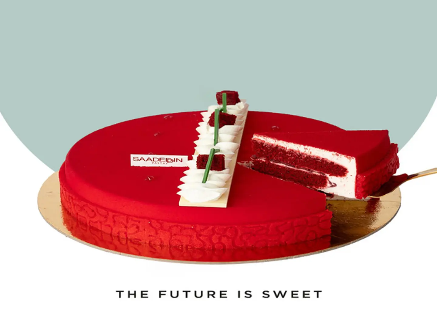 Large Red Velvet Cake