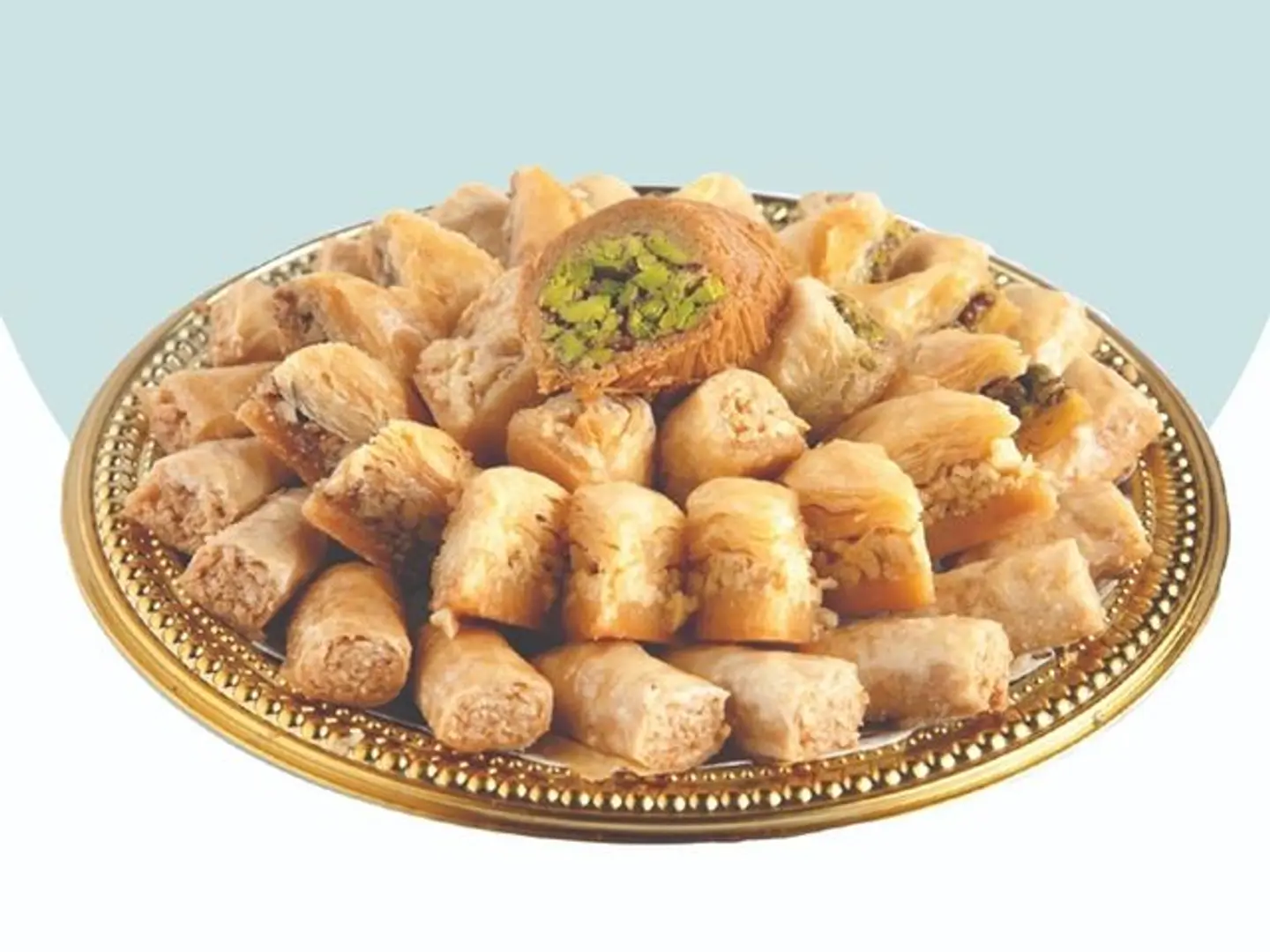 Small Mixed Baklava Half A Kilo