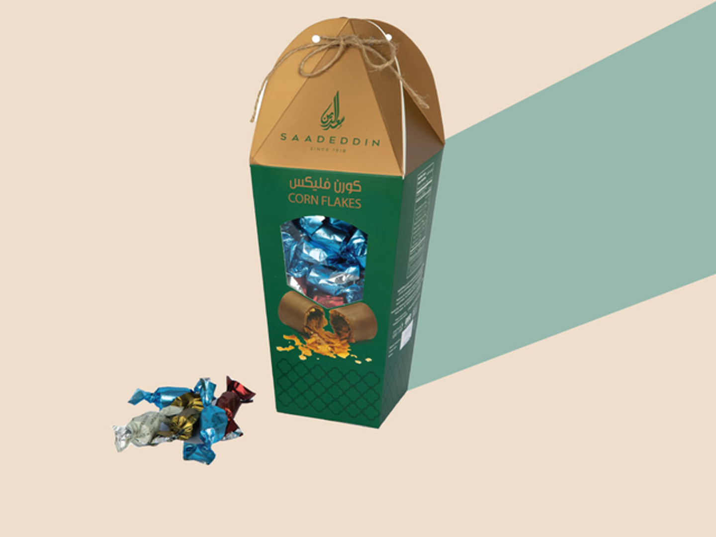 Chocolate Corn Flakes Box Medium