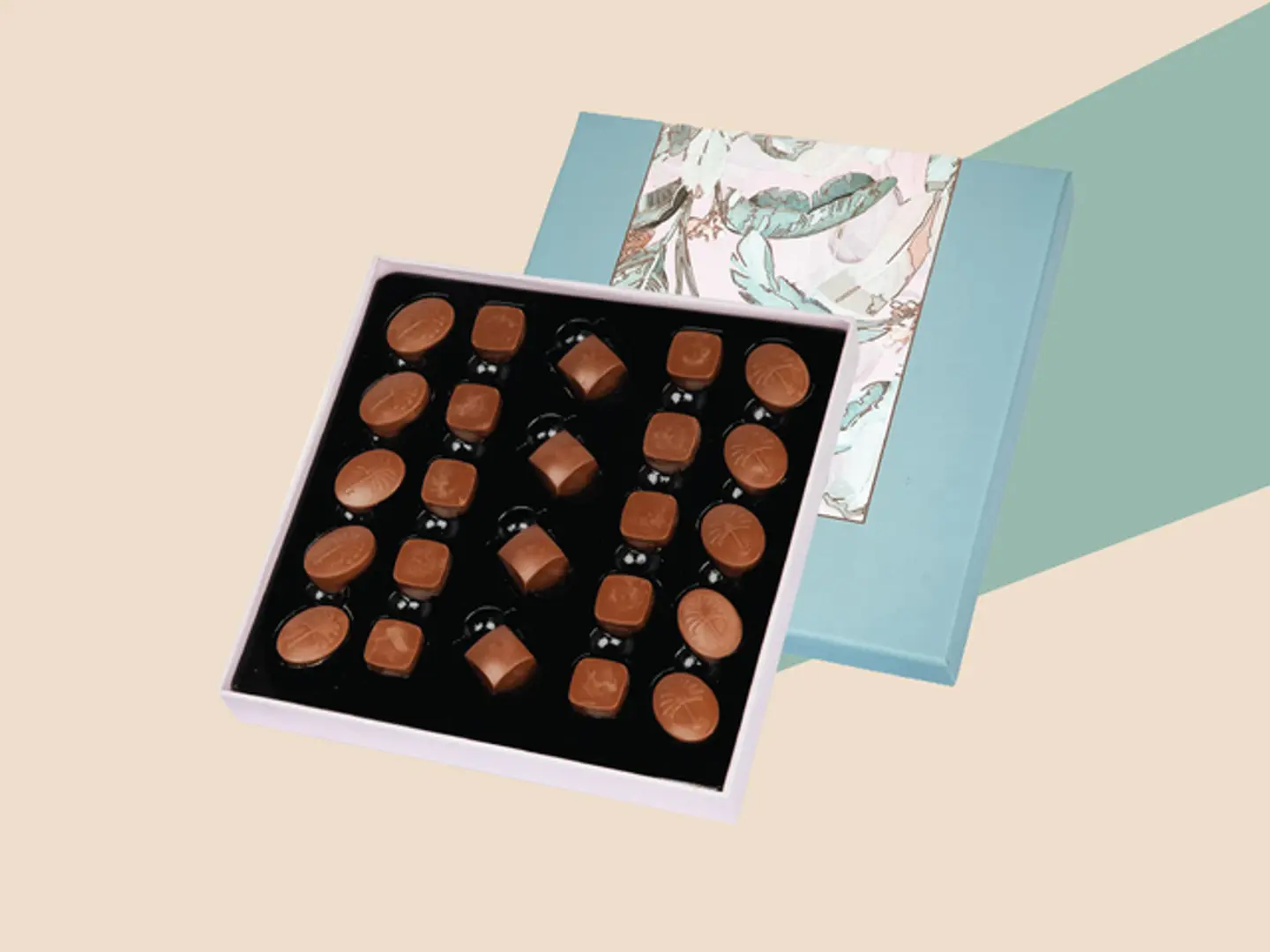 Lilac Chocolate Box