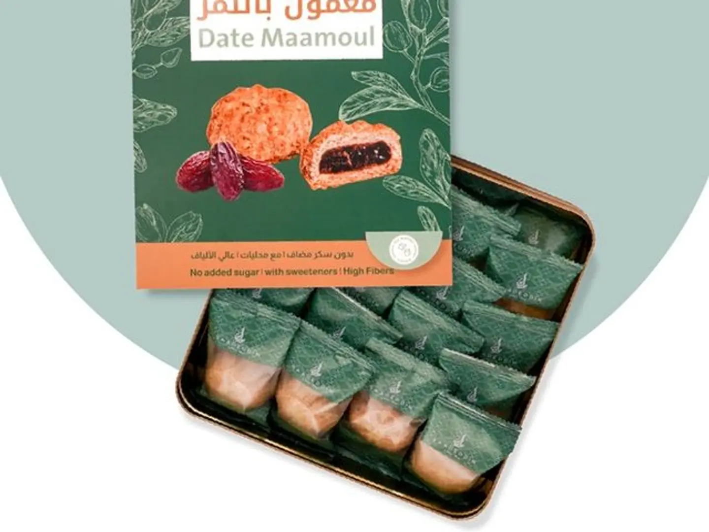 Box Of Date Maamoul Without Added Sugar