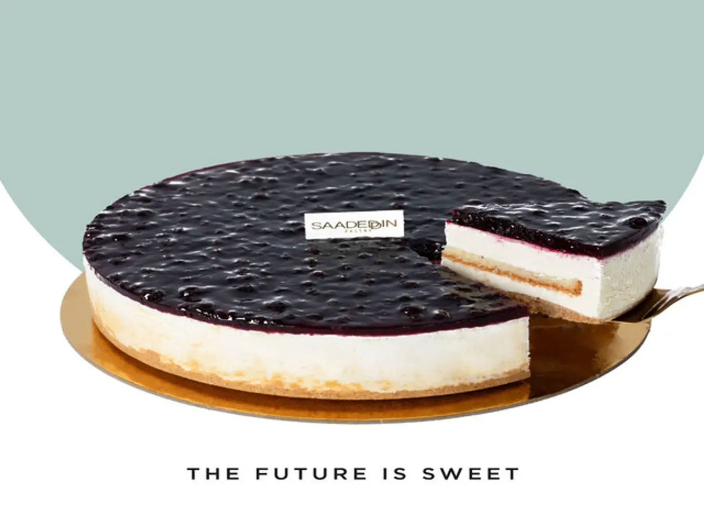 Large Blueberry Cheesecake