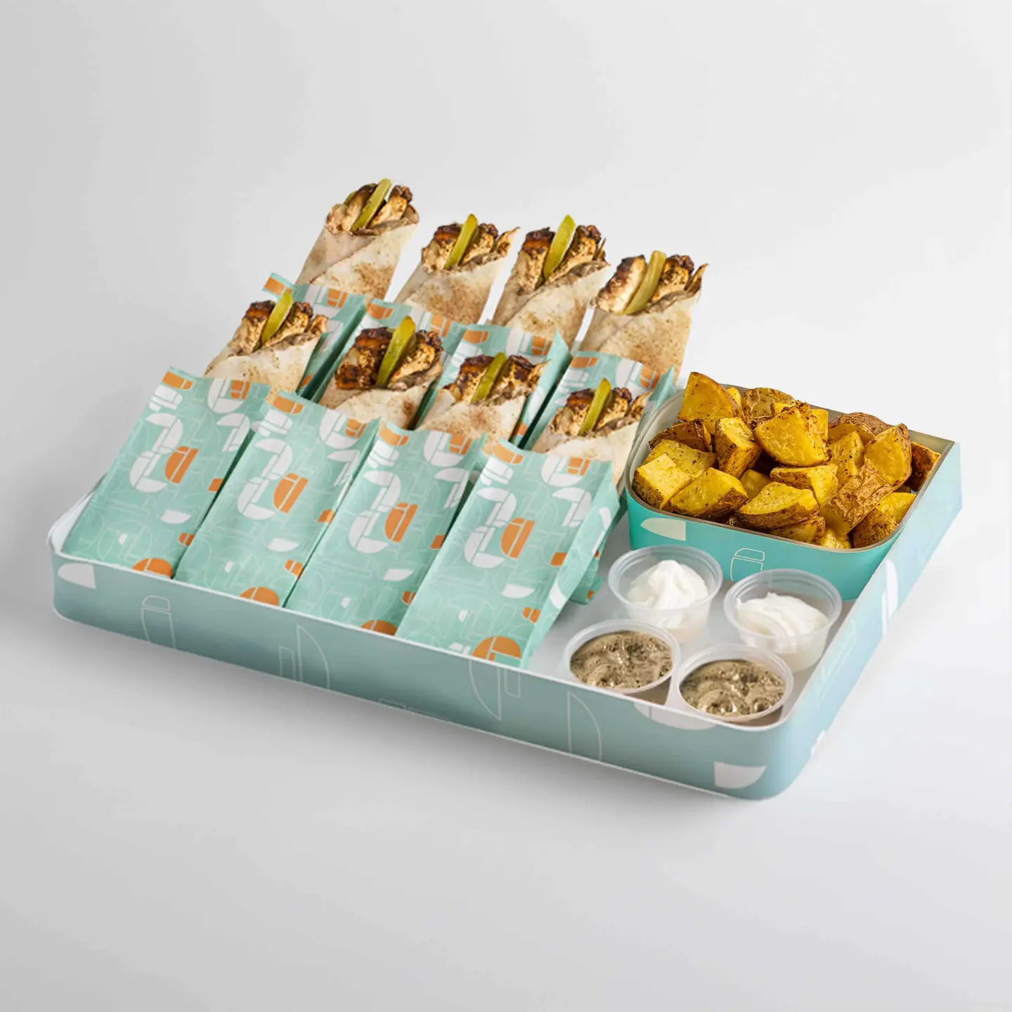 8 In 1 Loumi Chicken Wrap