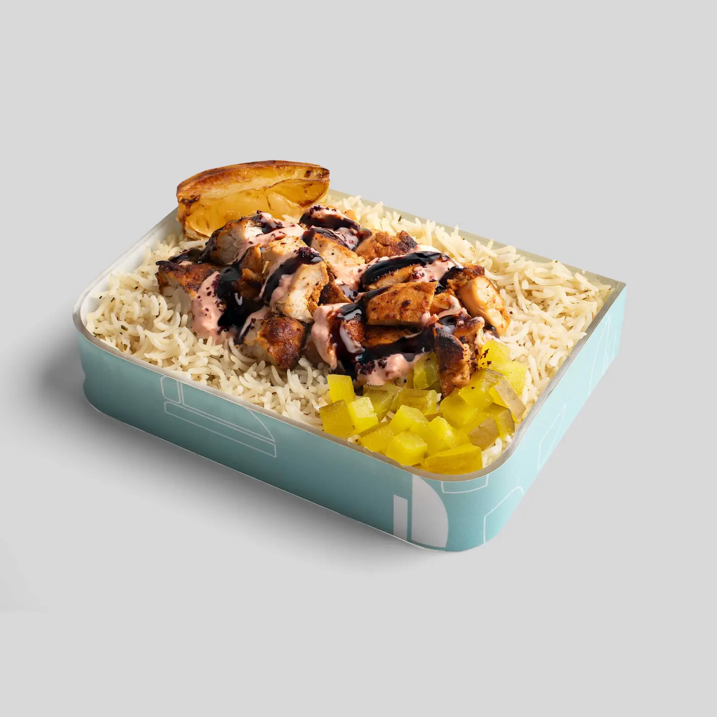 Spicy Shawarma Rice Dish