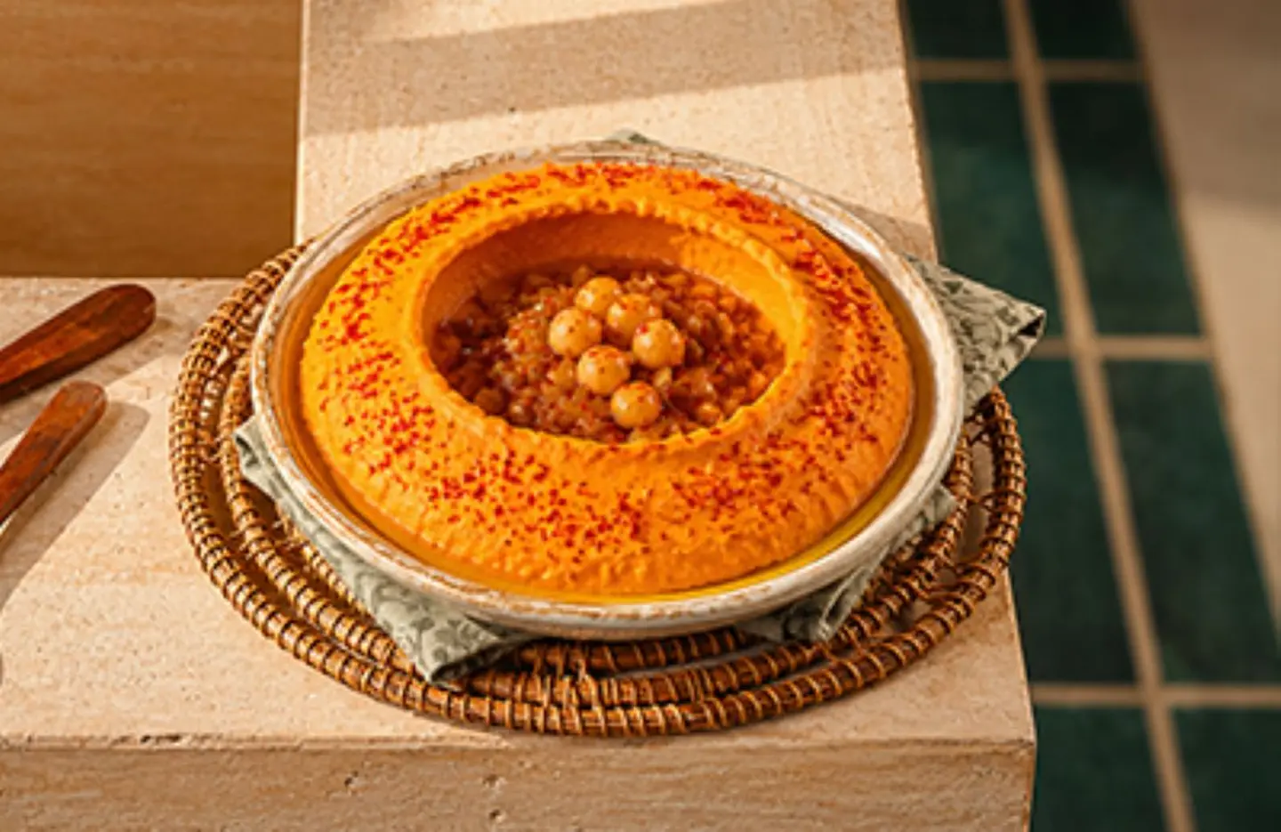 Hummus With Pakmaz
