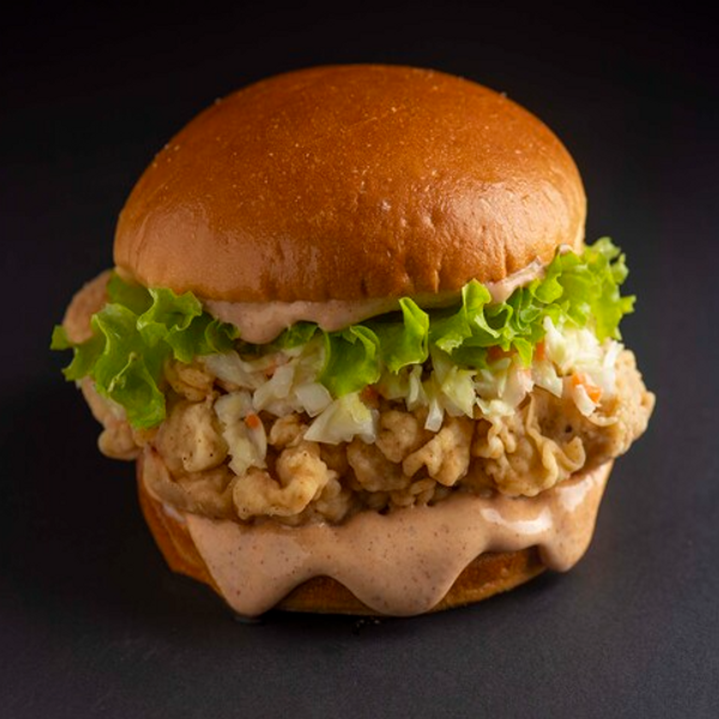 Coleslaw Chicken Burger