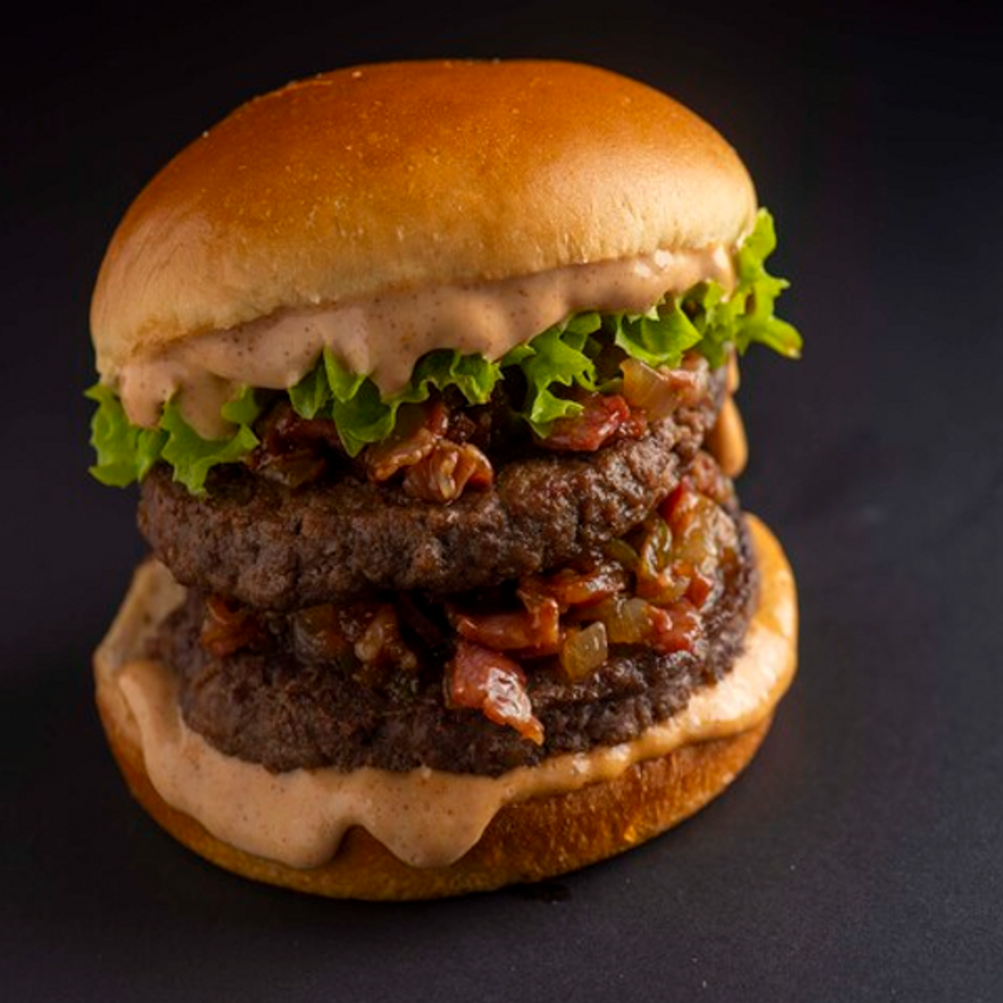 Mix Bacon   Double Beef Burger