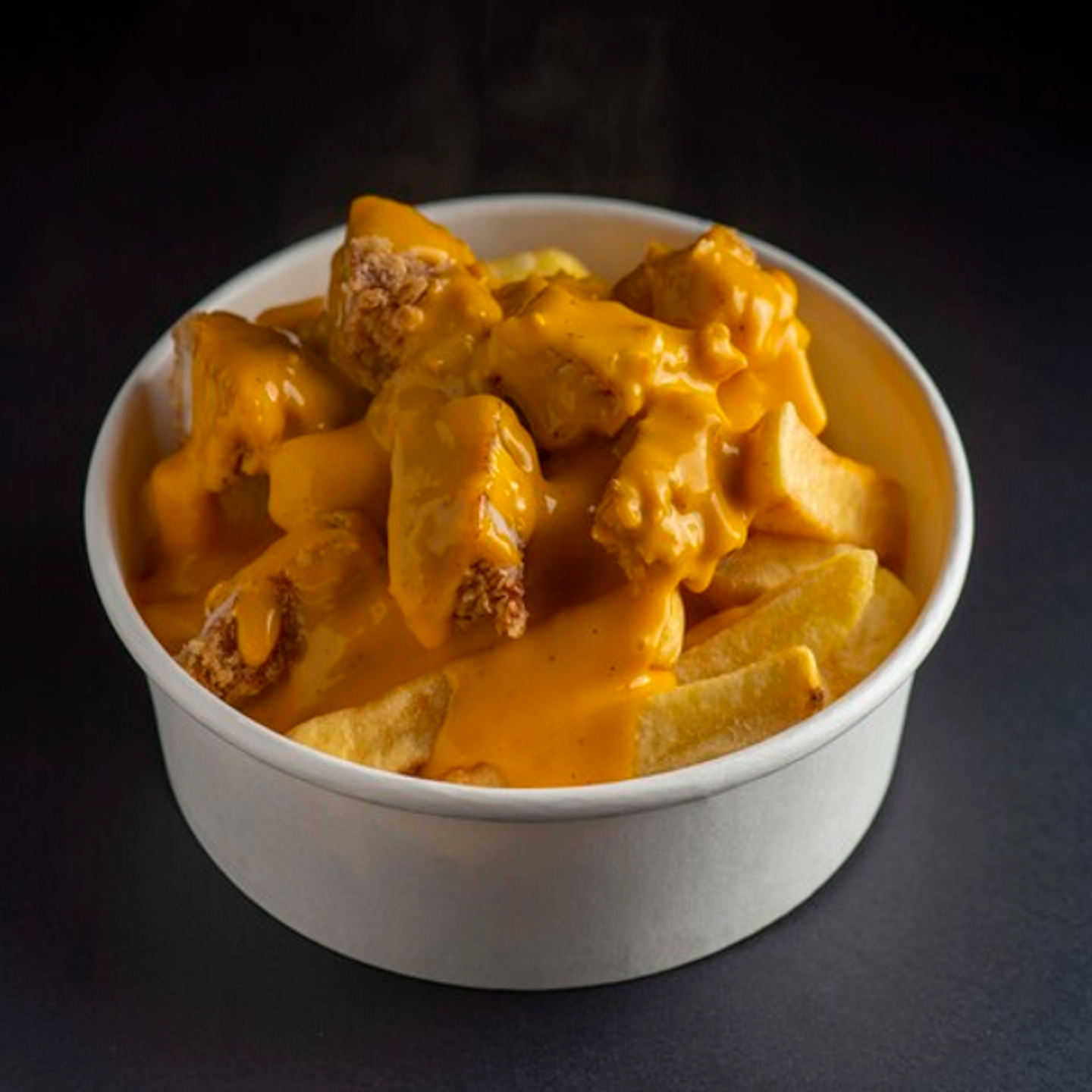 Cheese Fries With Chicken