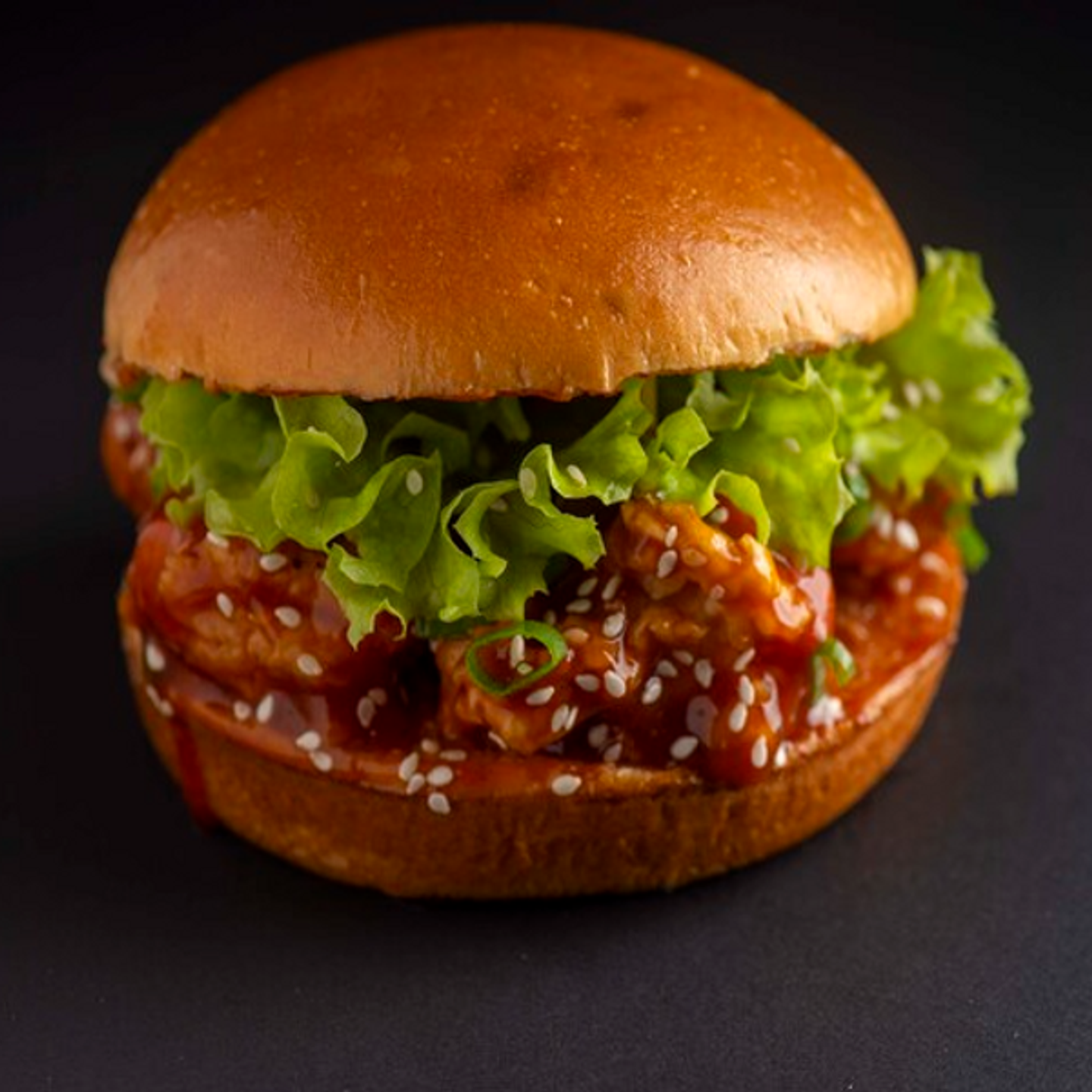 Buffalo Shrimp Burger