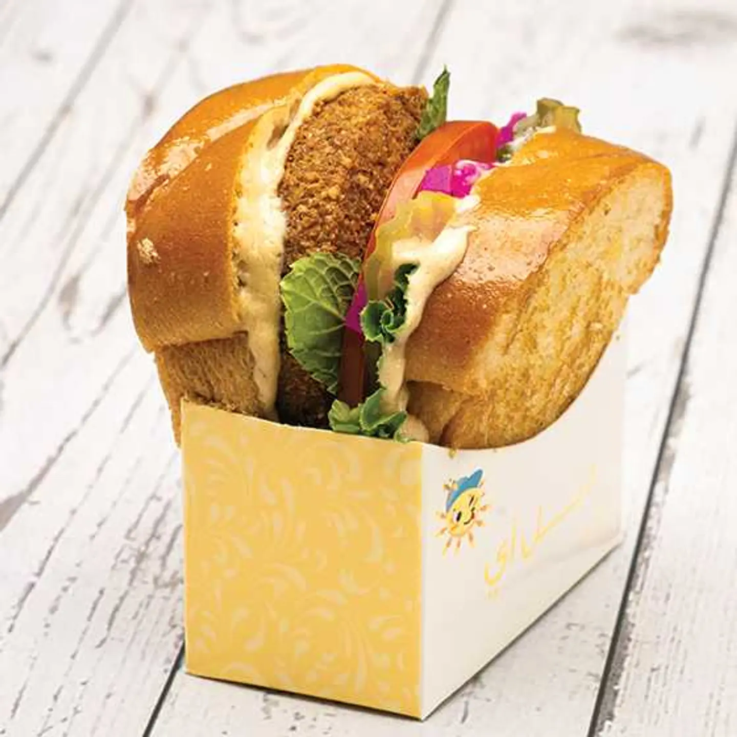 Falafel Brioche