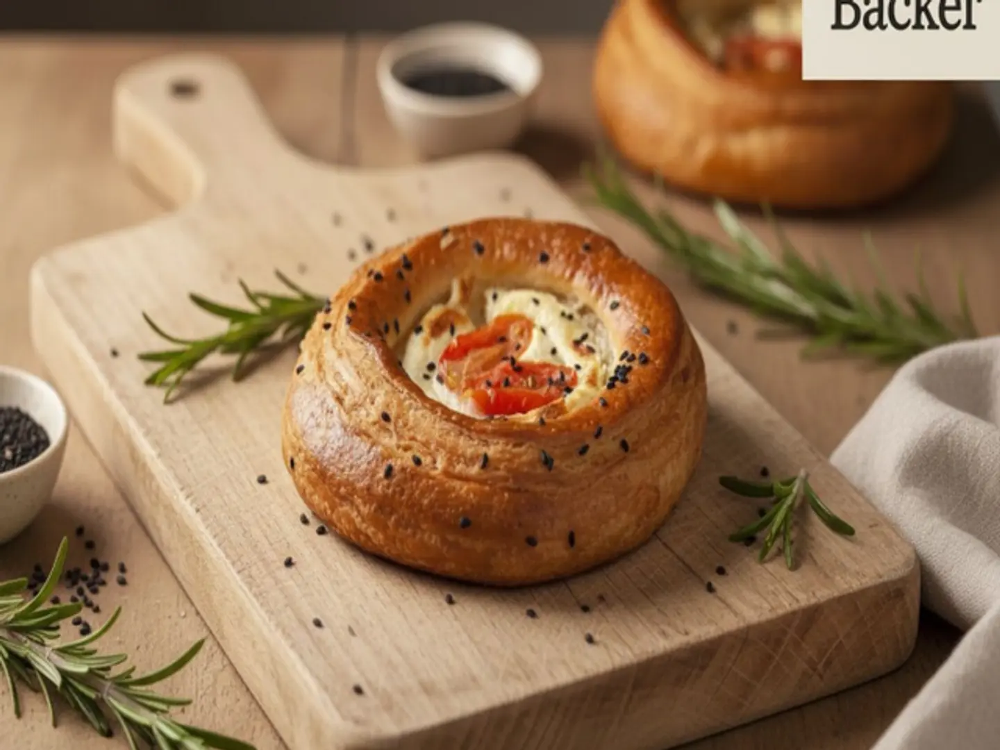 دانش جبنة فيتا بالطماطم