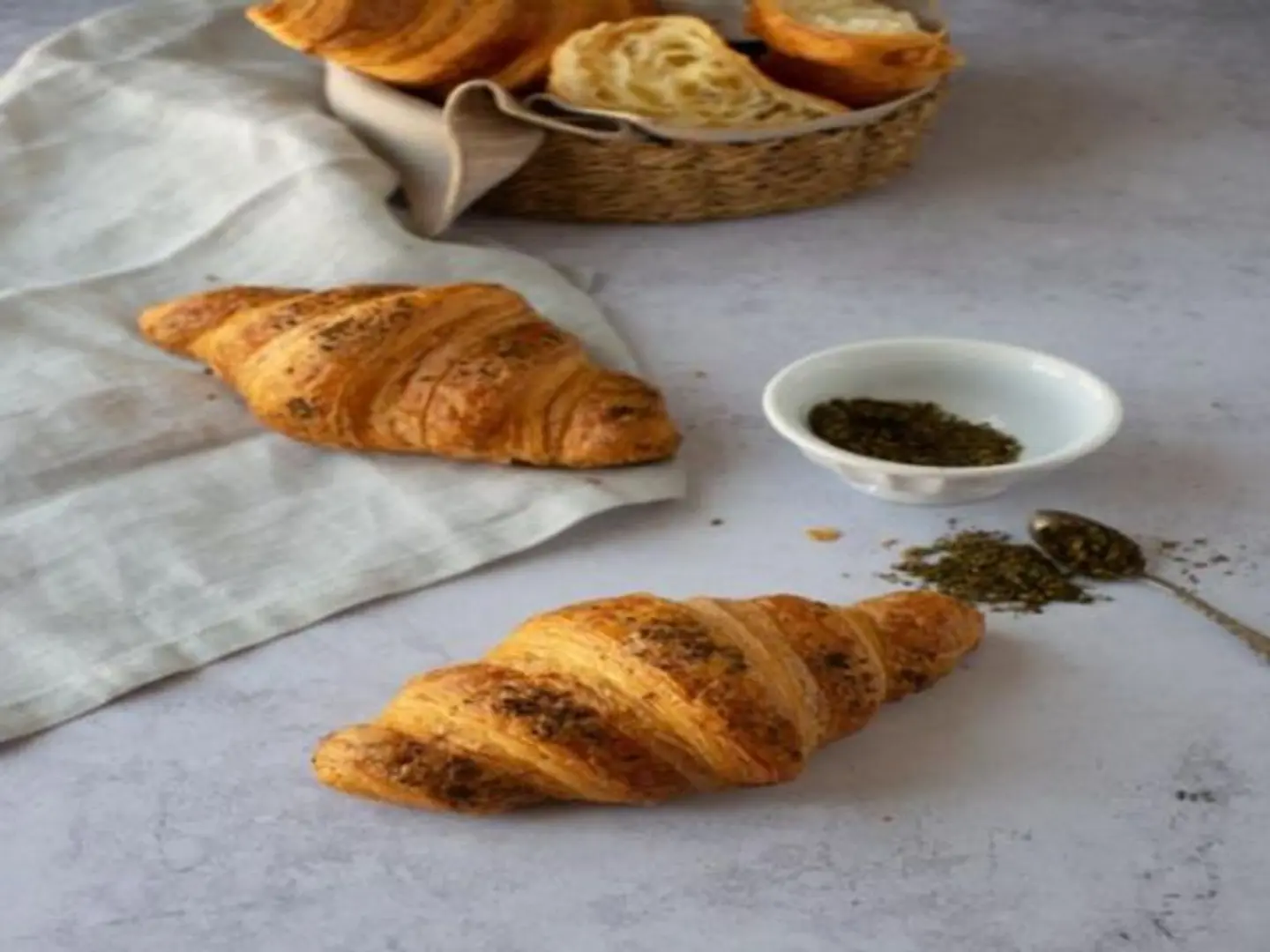 كرواسون بالزعتر