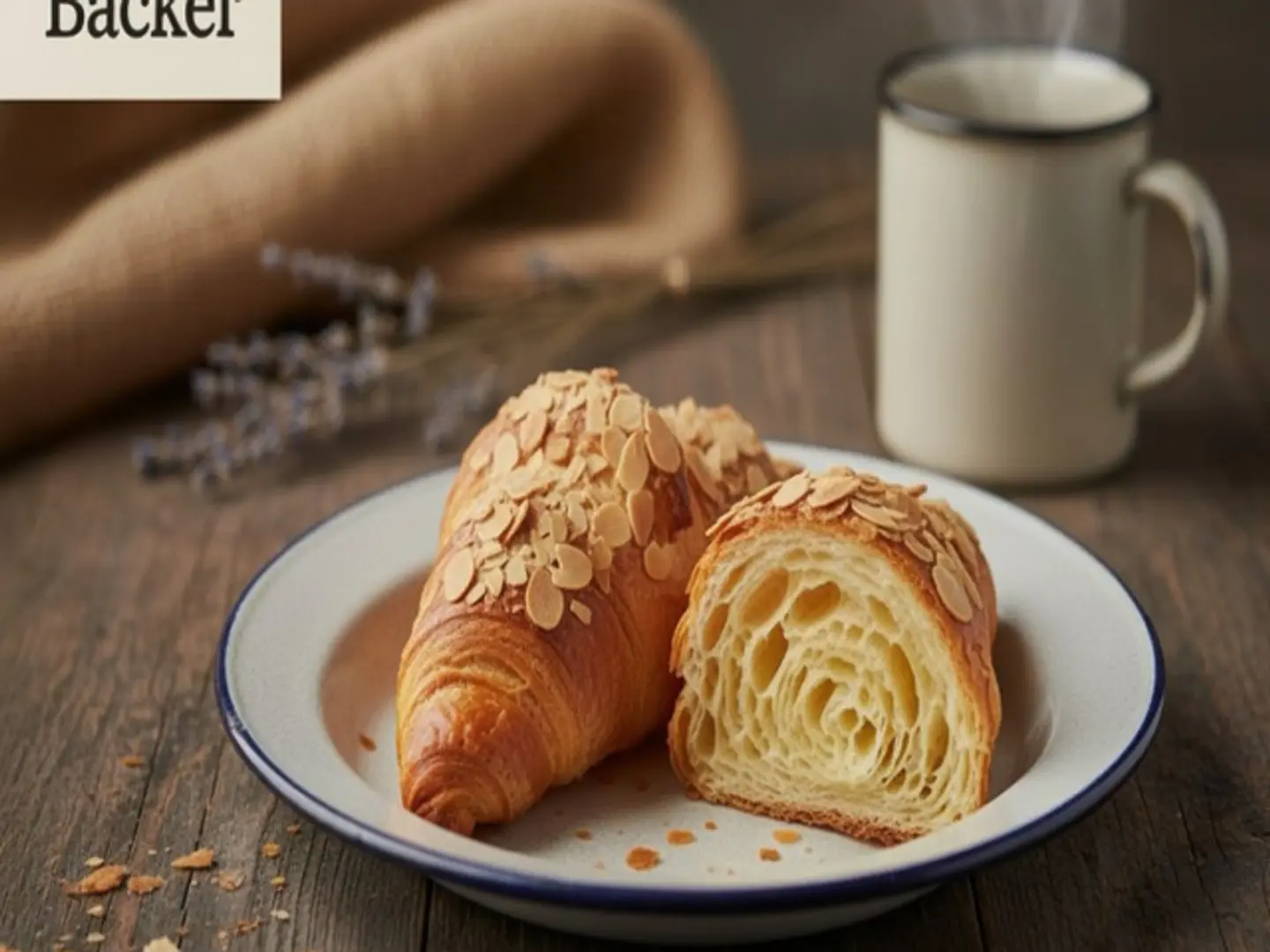 كرواسون باللوز