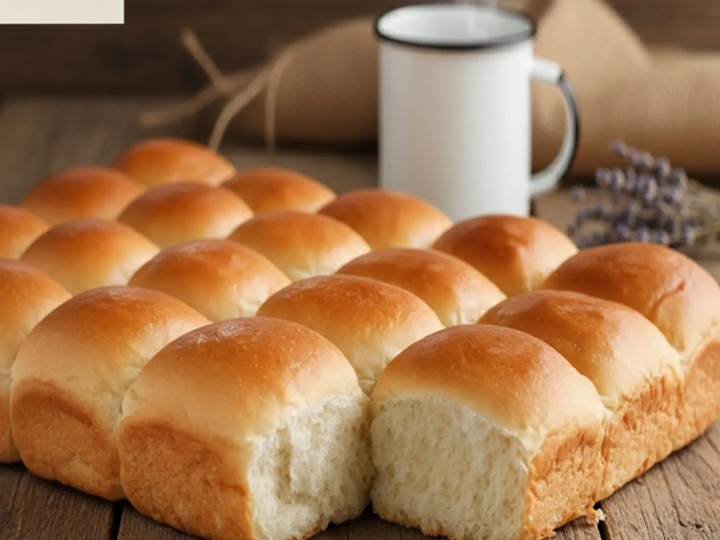 خبز بالحليب