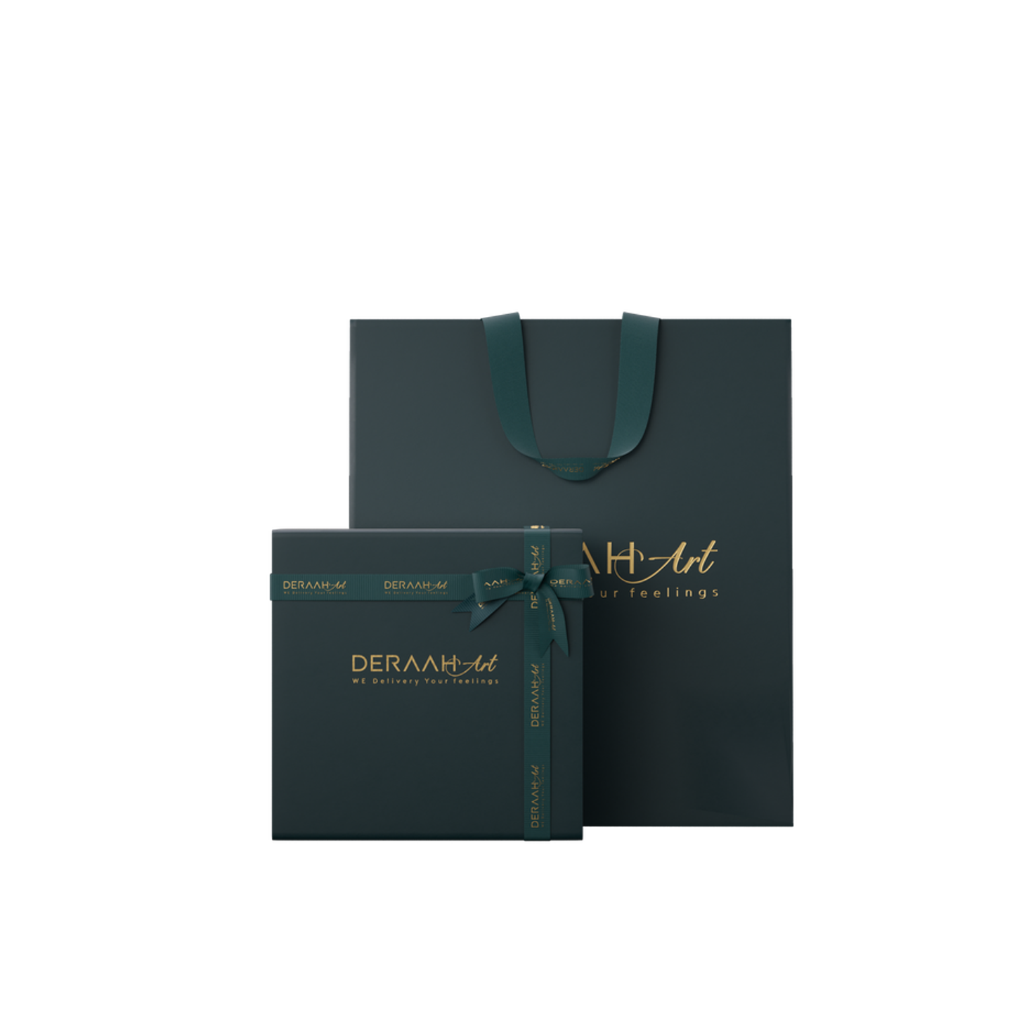 Small Art Shield Packaging Set Green